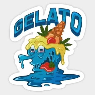 Gelato (Blueberry) Sticker